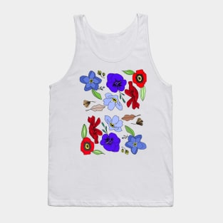 Floral Vibrance Tank Top